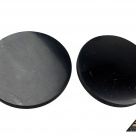 Tile round diam. 10 cm by eliteshungite.com
