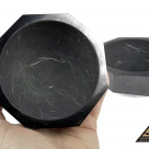 Bowl faceted, diam. 11cm , h. 5 cm by eliteshungite.com