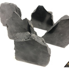 One side polished standing shungite medium by eliteshungite.com
