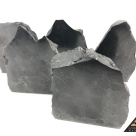 One side polished standing shungite medium by eliteshungite.com