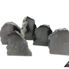 One side polished standing shungite small by eliteshungite.com