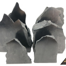 One side polished standing shungite medium by eliteshungite.com
