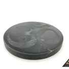 Tile round diam. 10 cm ÓM by eliteshungite.com