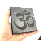 Tile 10 x 10 x 1 cm ÓM by eliteshungite.com
