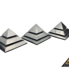 Pyramid 7 cm Saqqara by eliteshungite.com