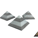 Pyramid 7 cm Zebra by eliteshungite.com
