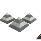 Pyramid 7 cm Zebra by eliteshungite.com
