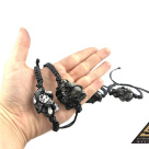 Bracelet Shamballa with elite shungite by eliteshungite.com