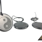 Pendant engraving Yin Yang tumbled by eliteshungite.com