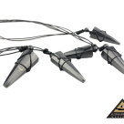 Pendant Shamballa Octagonal Pyramid 6 edge by eliteshungite.com