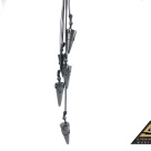 Pendant Shamballa Octagonal Pyramid 6 edge by eliteshungite.com