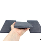 Tile 10 x 15 cm n/polished by eliteshungite.com