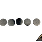 Protective slice round, diam. 4 cm by eliteshungite.com