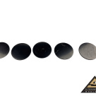 Protective slice round, diam. 4 cm by eliteshungite.com