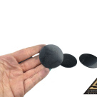 Protective slice round, diam. 4 cm by eliteshungite.com