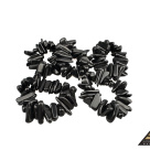 Bracelet big tumbled on rubber band by eliteshungite.com
