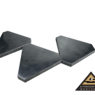 Tile triangle 9 cm by eliteshungite.com