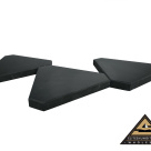 Tile triangle 9 cm by eliteshungite.com