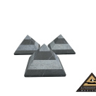Pyramid 5 cm Zebra by eliteshungite.com