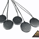 Pendant carvig Flower of Life 3,5 cm tumbled by eliteshungite.com