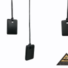 Pendant Rectangle Slice 20 x 30 mm tumbled by eliteshungite.com