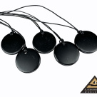 Pendant Round Tumbled diam. 35 mm by eliteshungite.com