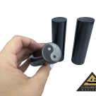 Cylinder with OM and Yin yang by eliteshungite.com