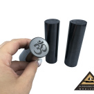 Cylinder with OM and Yin yang by eliteshungite.com
