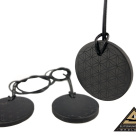 Pendant carving Flower of Life 3,5 cm  by eliteshungite.com
