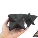 Merkaba 8 cm not polished by eliteshungite.com