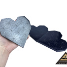 Tile Heart Flower Of Life by eliteshungite.com