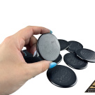 Palmstone with carving Flower of Life by eliteshungite.com
