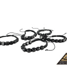 Bracelet Shamballa cube 8 mm by eliteshungite.com
