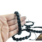 Bracelet Shamballa cube 8 mm by eliteshungite.com